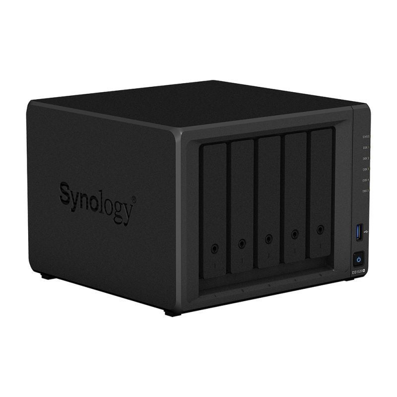 Сетевое хранилище Synology DS1522+ на 5 дисков, настольный