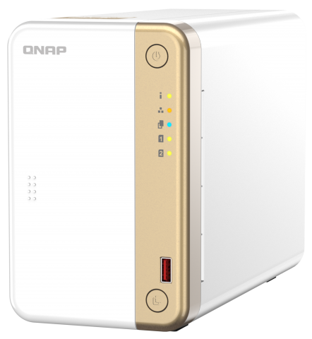 Сетевое хранилище NAS Qnap Original TS-262-4G 2-bay настольный