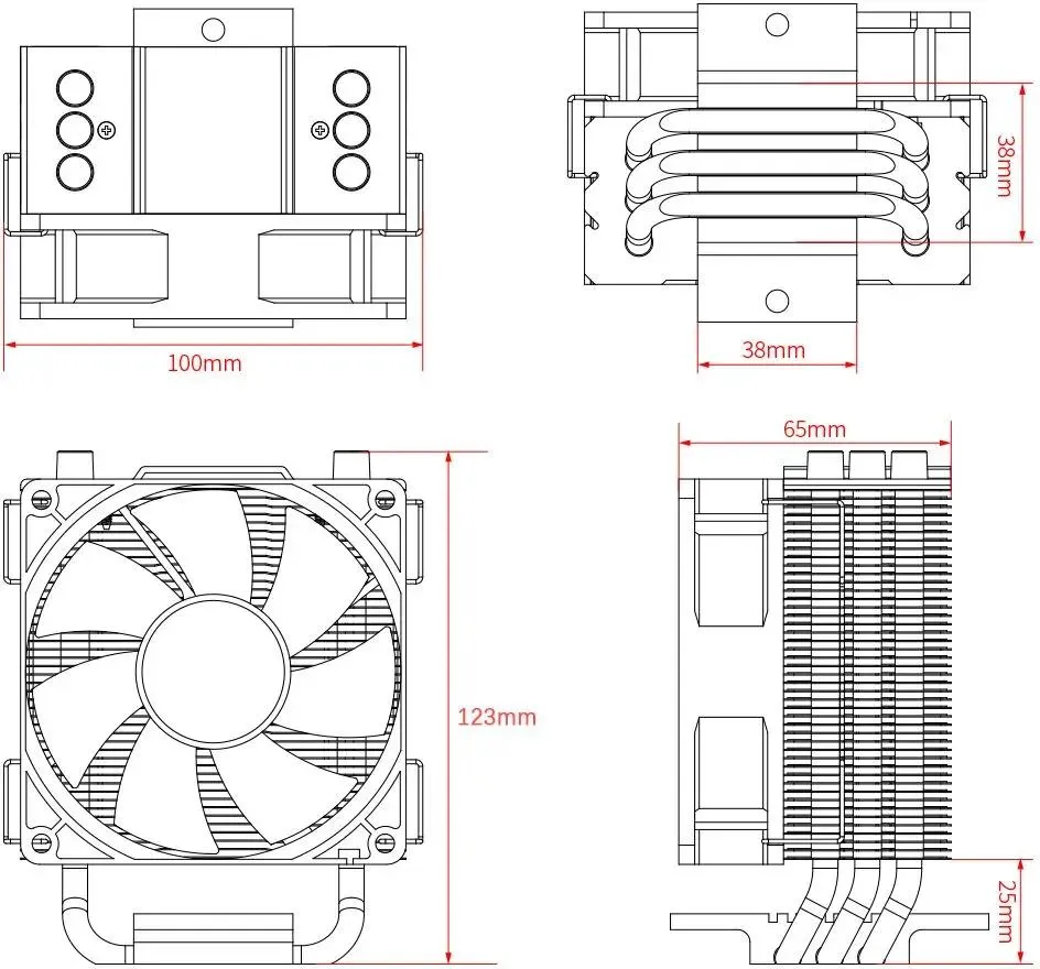 Устройство охлаждения ID-Cooling SE-903-XT BASIC