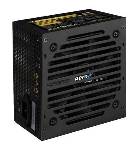 Блок питания Aerocool VX PLUS 550W, 550Вт, 120мм, черный [vx-550 plus]