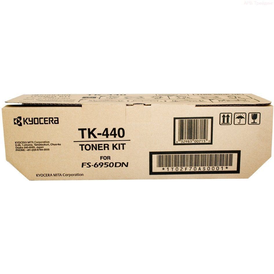 Тонер-картридж Kyocera TK-440 черный, оригинальный, 15 000 стр.