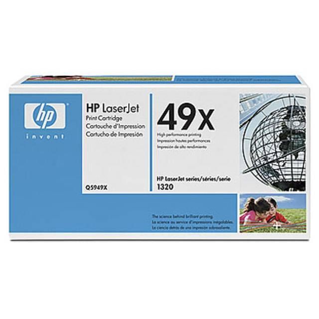 Тонер-картридж HP LJ Q5949XD черный [49X] (оригинальный, упаковка 2 шт*6000стр.)