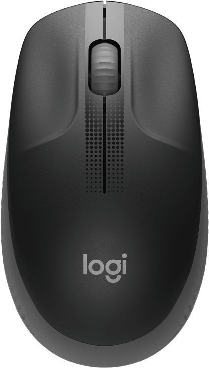 Мышь Logitech M190, оптическая, беспроводная, USB, темно-серый и серый [910-005905/910-005902]