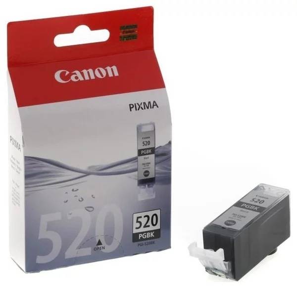 Картридж Canon PGI-520 BK черный (оригинальный)