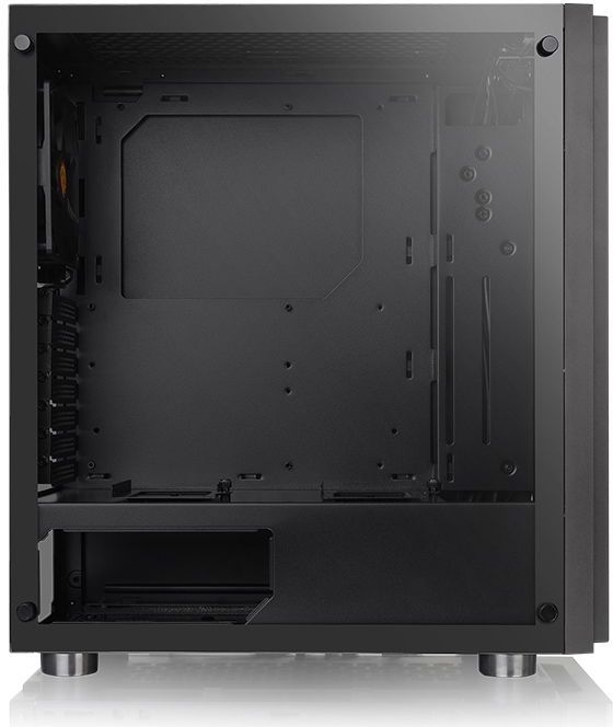 Корпус ATX Thermaltake H100 TG, Midi-Tower, без БП, черный [ca-1l4-00m1wn-02]