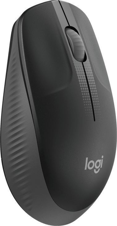 Мышь Logitech M190, оптическая, беспроводная, USB, темно-серый и серый [910-005905/910-005902]