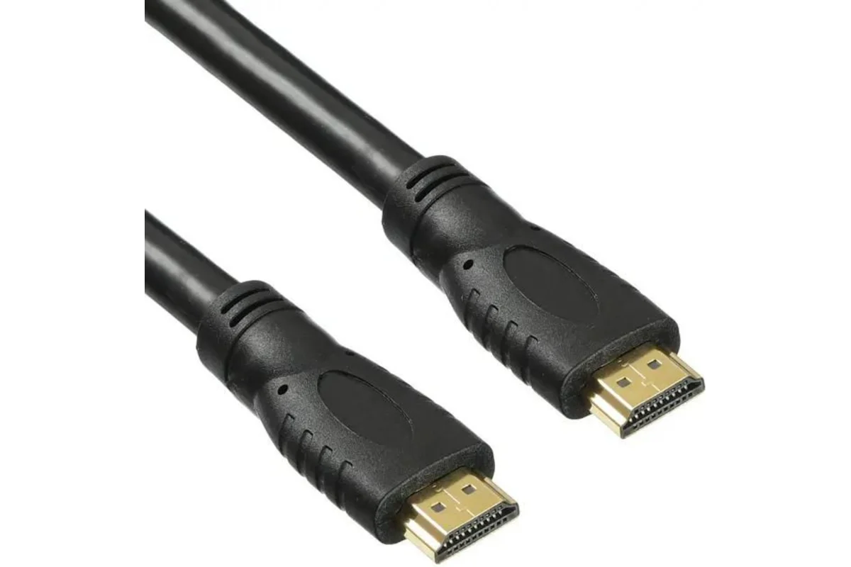 Кабель аудио-видео Buro HDMI 2.0, HDMI (m) - HDMI (m) , ver 2.0, 7м, GOLD, черный [bhp hdmi 2.0-7]