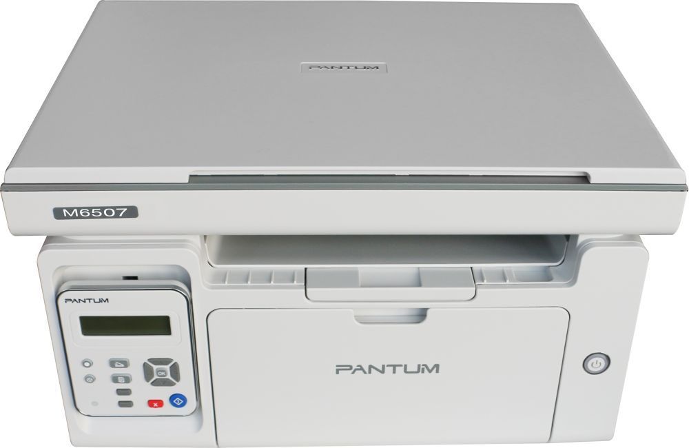 МФУ Pantum M6507 лазерный, A4, серый (ч/б, копир/принтер/сканер, крышка)