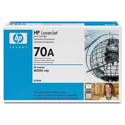 Тонер-картридж HP LJ Q7570A [70A] черный (оригинальный, 15 000 стр.)