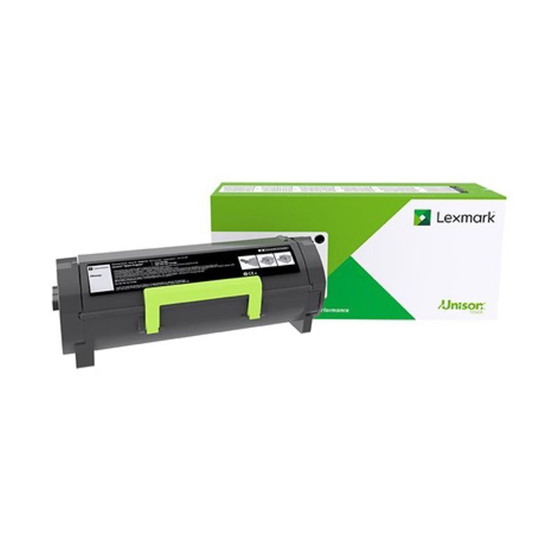 Тонер-картридж Lexmark 50F5X0E, черный, 10 000 стр., высокой ёмкости