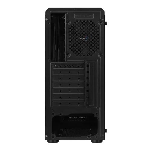 Корпус ATX AEROCOOL RIFT, Midi-Tower, без БП, черный