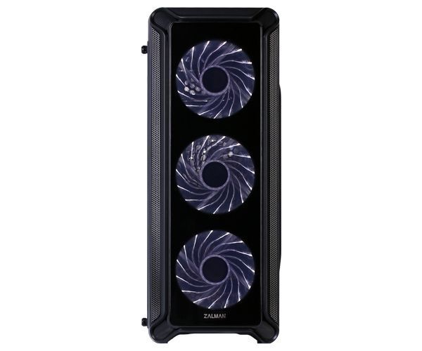 Корпус ATX Zalman i3 edge, Midi-Tower, без БП, черный