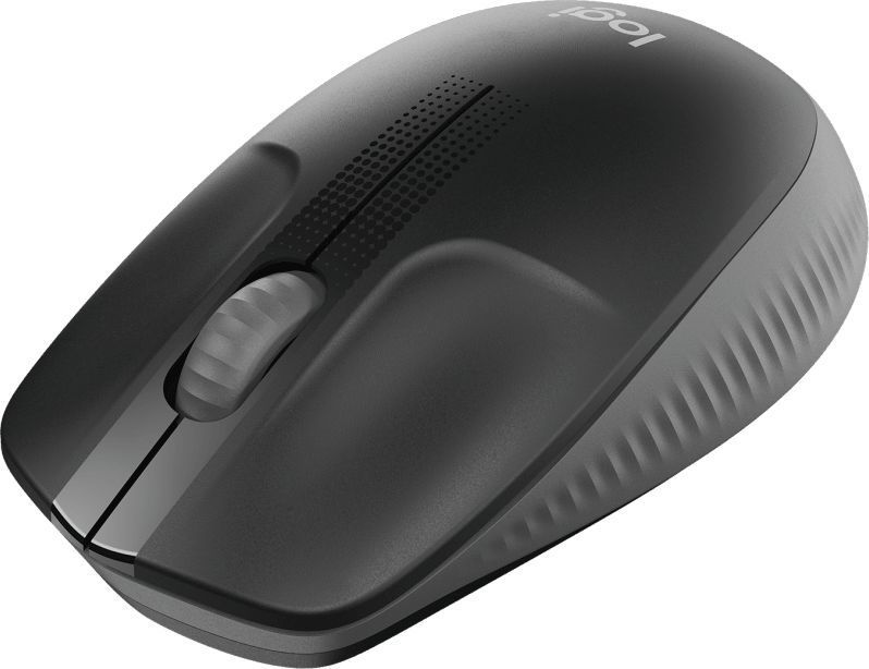 Мышь Logitech M190, оптическая, беспроводная, USB, темно-серый и серый [910-005905/910-005902]