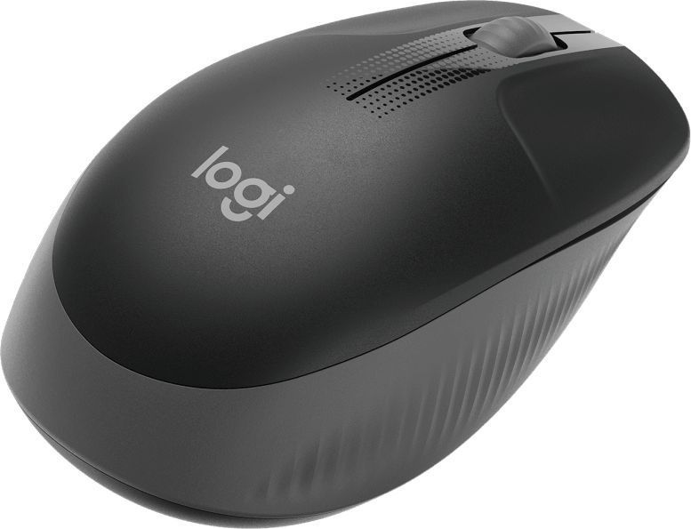 Мышь Logitech M190, оптическая, беспроводная, USB, темно-серый и серый [910-005905/910-005902]