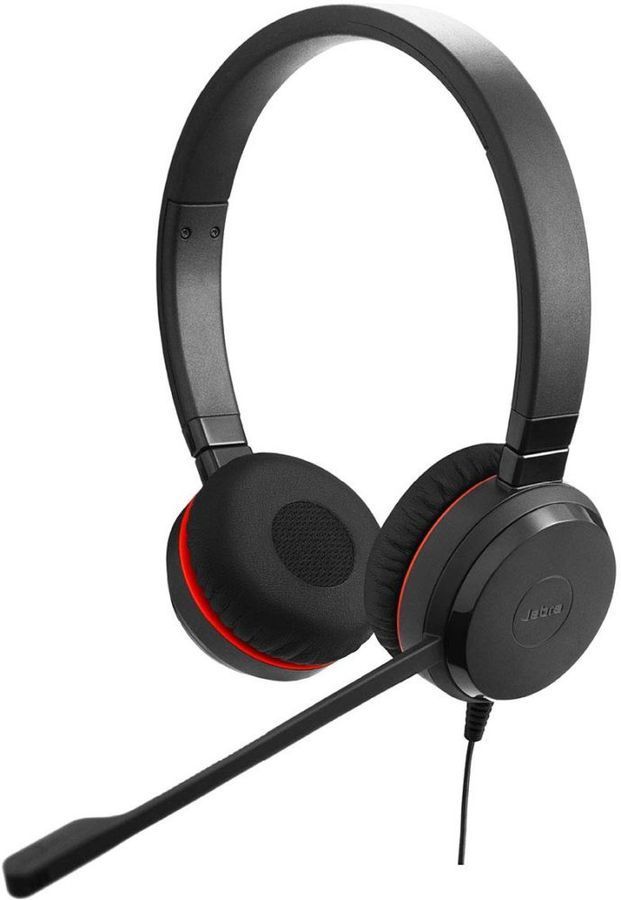 Гарнитура JABRA Evolve 30 II MS, для контактных центров, накладные, черный [5399-823-309]