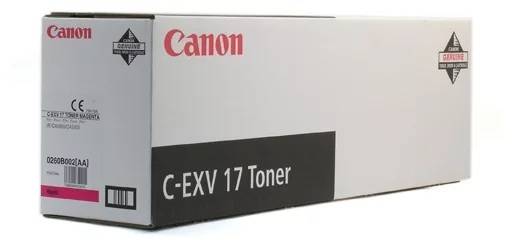 Тонер-картридж Canon C-EXV 17 пурпурный (оригинальный, 27 000 стр.) для iRC4580i/iRC4080i/5185