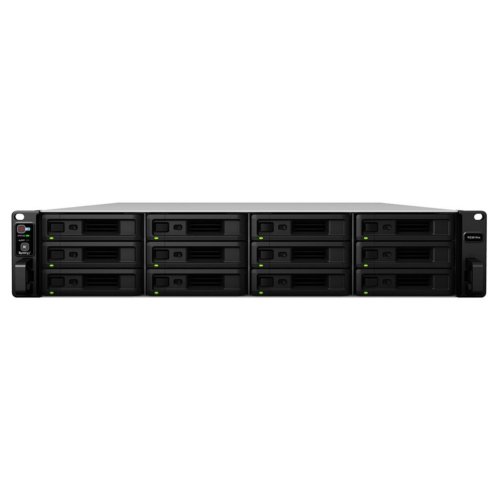 Сетевое хранилище Synology RS3618XS, на 12 дисков, стоечный 