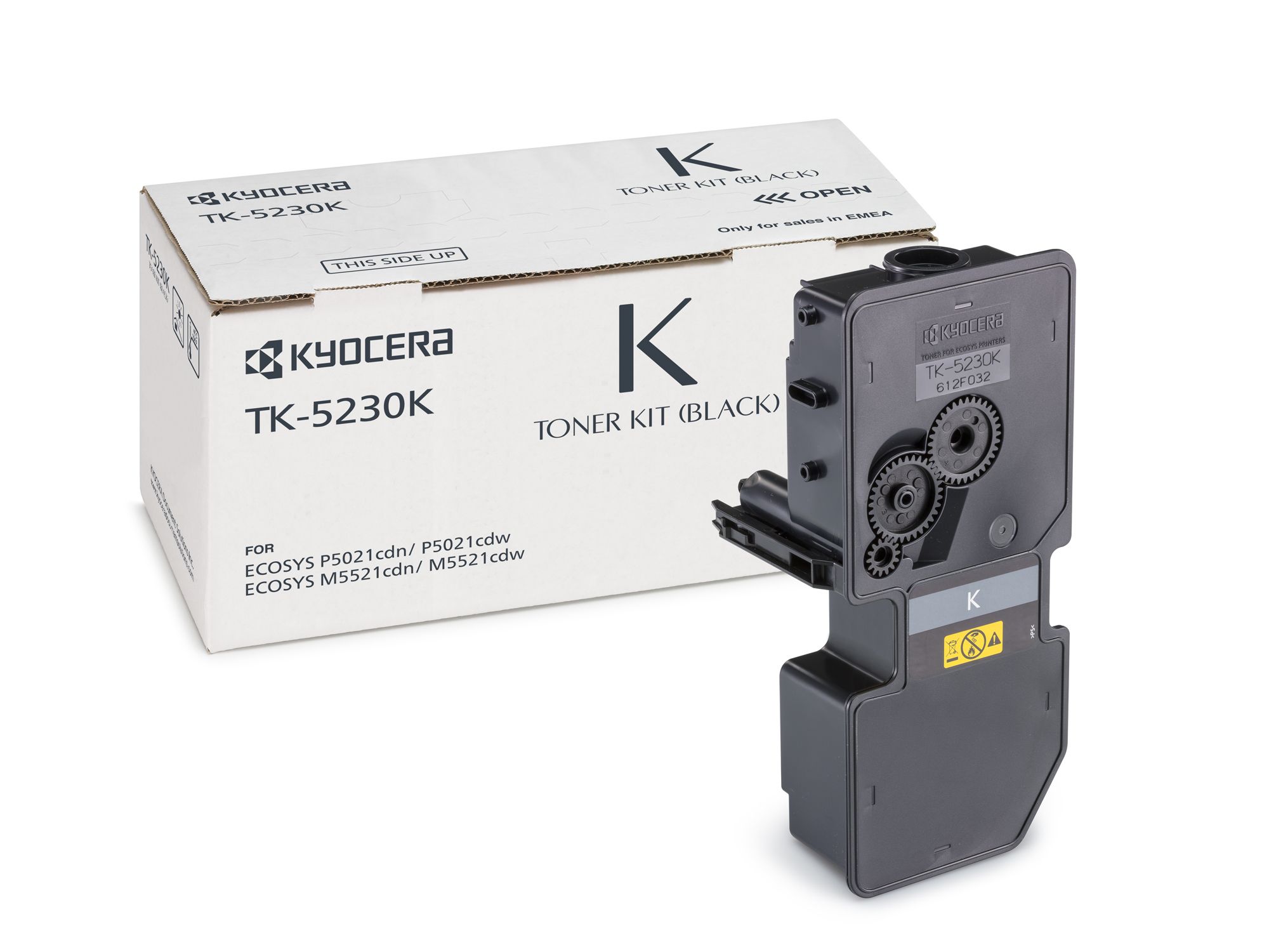 Тонер-картридж Kyocera TK-5230K черный, оригинальный, 2600 стр.