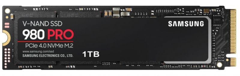 SSD накопитель 1TB Samsung MZ-V8P1T0BW 980 PRO, M.2, NVMe