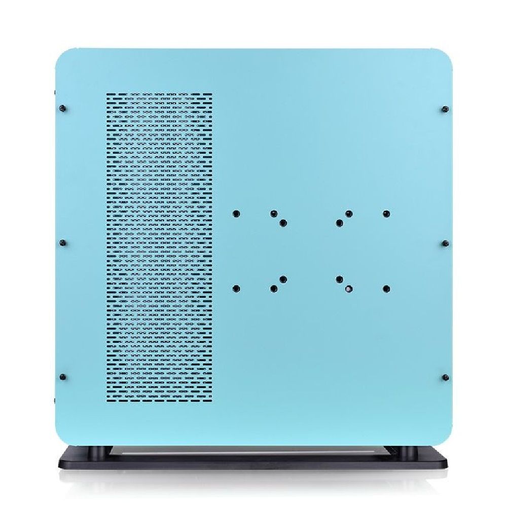 Корпус Thermaltake Core P6 TG Turquoise без БП ATX [CA-1V2-00MBWN-00], голубой