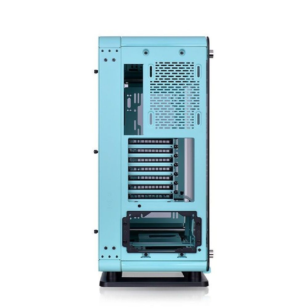 Корпус Thermaltake Core P6 TG Turquoise без БП ATX [CA-1V2-00MBWN-00], голубой