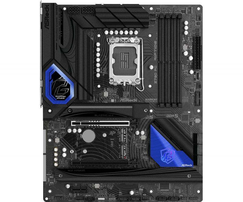 Материнская плата ASROCK Z790 PG RIPTIDE, LGA 1700, Intel Z790, ATX