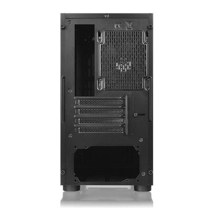 Корпус mATX THERMALTAKE Versa H17 [CA-1J1-00S1NN-00] (Micro-Tower, без БП, черный)