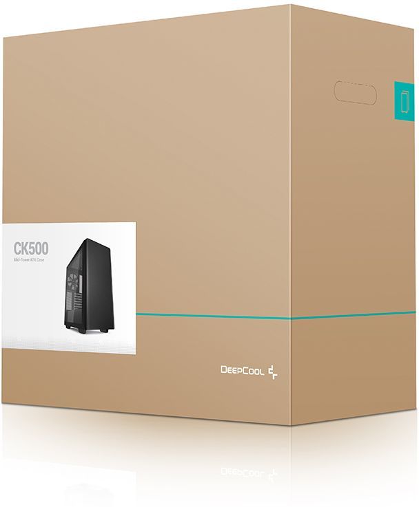 Корпус ATX DeepCool CK500, Midi-Tower, без БП, черный [r-ck500-bknne2-g-1]