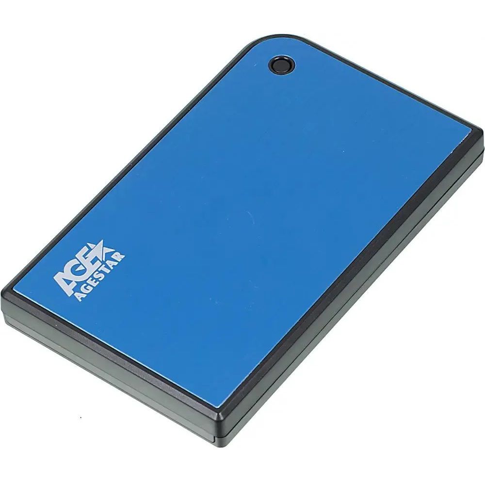 Внешний корпус для HDD/SSD AgeStar 3UB2A14, синий