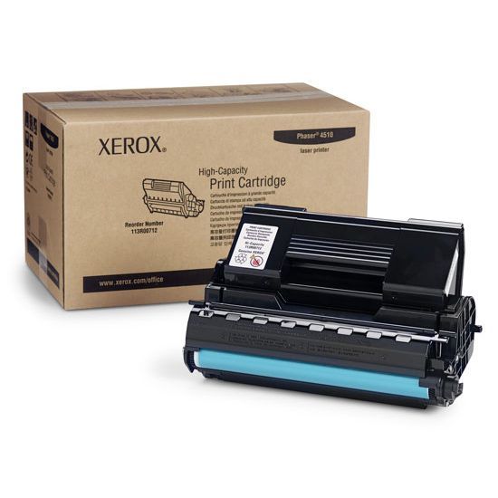 Тонер-картридж Xerox 113R00712 черный (оригинальный, 19 000 стр.) для  Xerox 4510