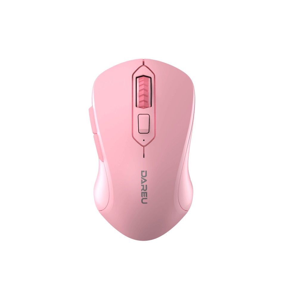 Мышь беспроводная Dareu LM115G Pink