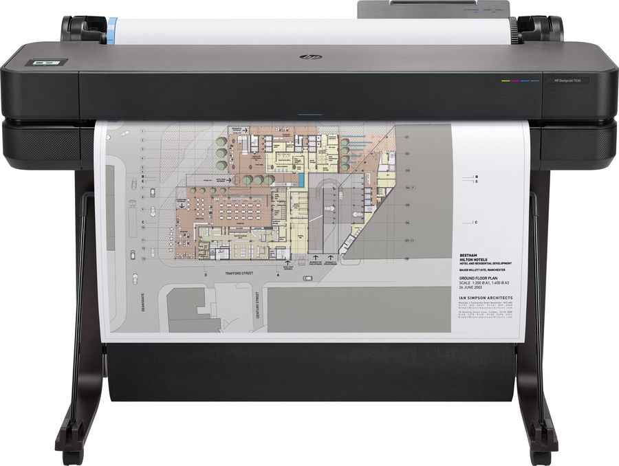 Плоттер HP Designjet T630, A0, 36" [5hb11a]