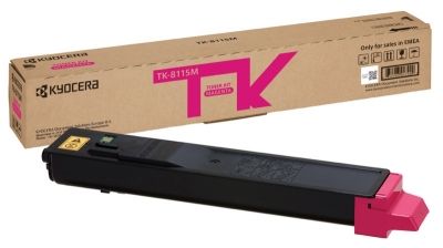 Тонер-картридж Kyocera TK-8115M пурпурный, оригинальный, 6000 стр.