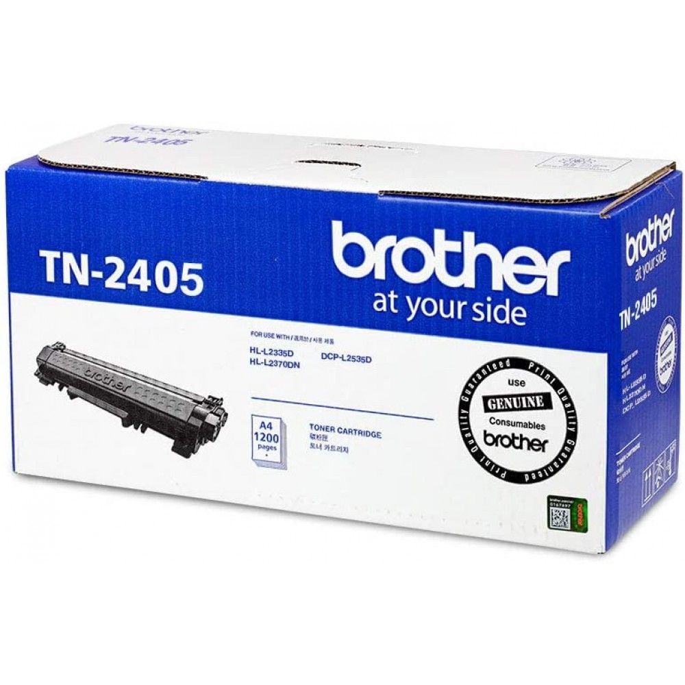 Тонер-картридж Brother TN-2405, черный, оригинальный, 1200 стр.