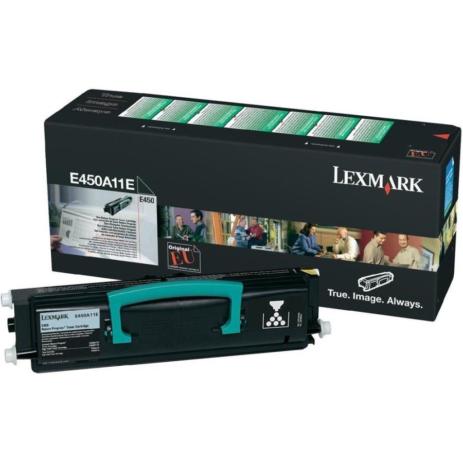 Тонер-картридж Lexmark E450A11E черный (оригинальный, 6000 стр.) для Е450 /E450A21E