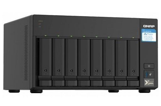 Сетевой RAID-накопитель QNAP TS-832PX-4G, 8-bay, настольный