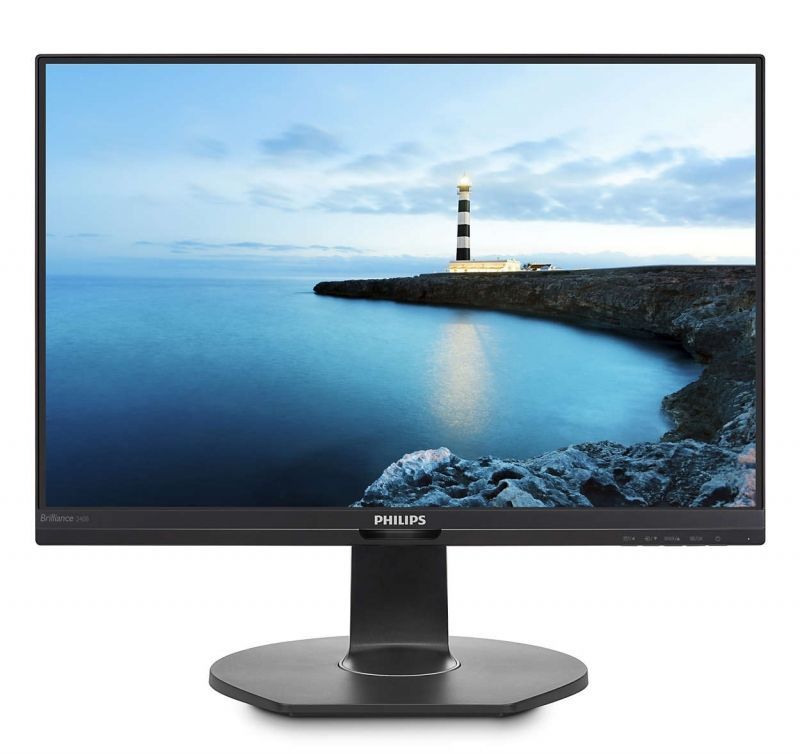 Монитор Philips 240B7QPTEB (00/01)  61,2 cm (24.1") [16:10] 1920х1200(WUXGA) IPS, nonGLARE, 300cd/m2