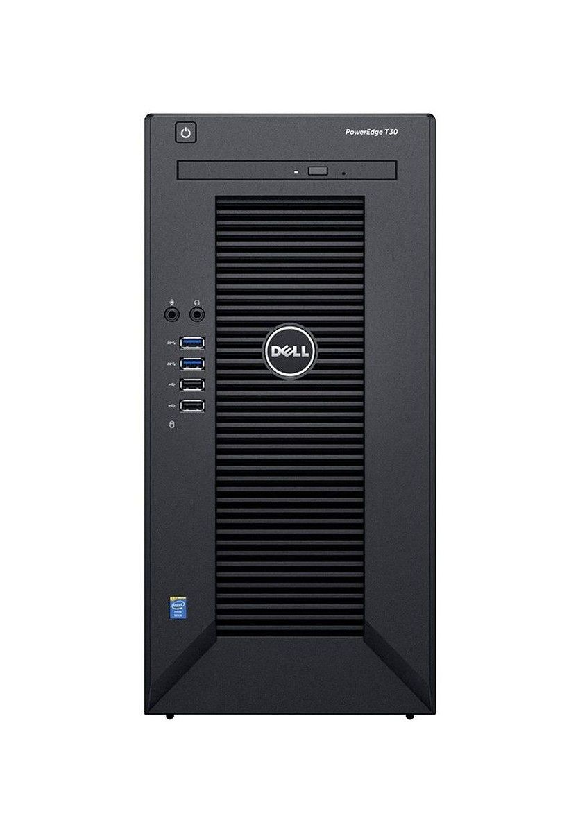 Сервер Dell PowerEdge T30, 210-AKHI-4 (1xE3-1225v5,1x8Gb, 2RLVUD x6, 1x1Tb 7.2K 3.5" ,1x290W)