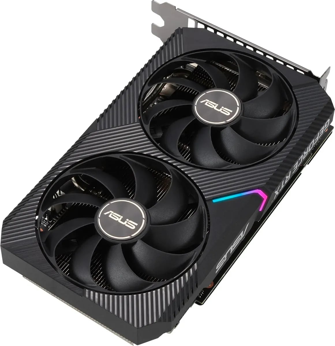 Видеокарта ASUS NVIDIA GeForce RTX 3050 DUAL-RTX3050-O8G 8ГБ GDDR6, OC