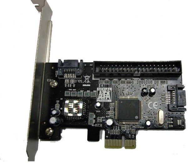 Контроллер AgeStar [AS-PEES1S1i1-R] SATA2+IDE PCI-Exх1 с Raid 