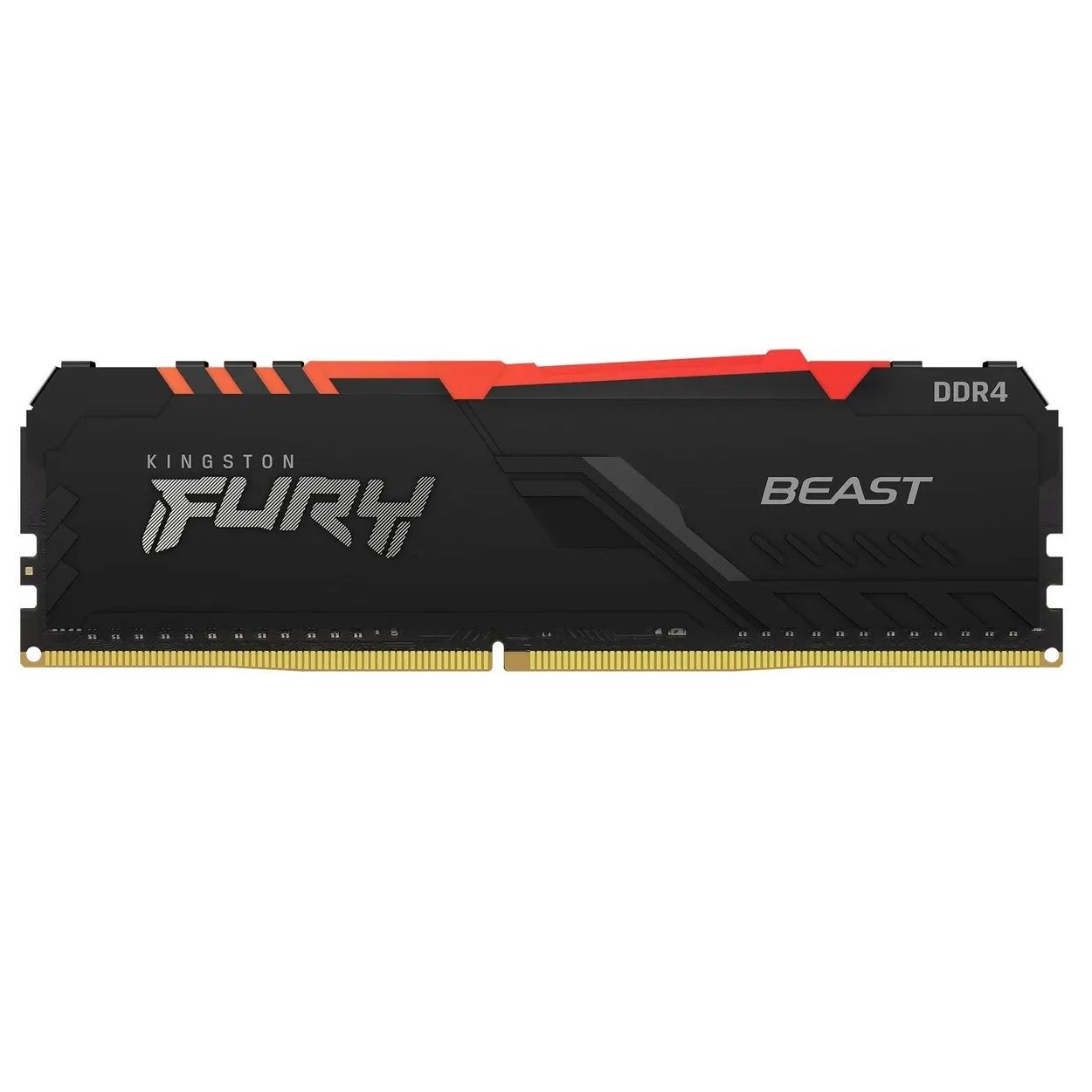 Модуль памяти 8GB DDR4 Kingston FURY Beast KF432C16BB2A/8 3200Mz, DIMM, RGB