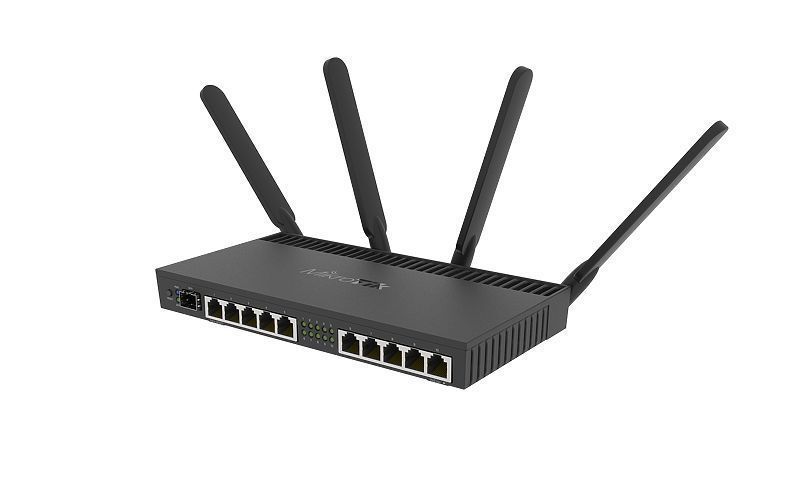 Роутер MIKROTIK RB4011iGS+5HacQ2HnD-IN (10 Port, PoE,WiFi, SFP)