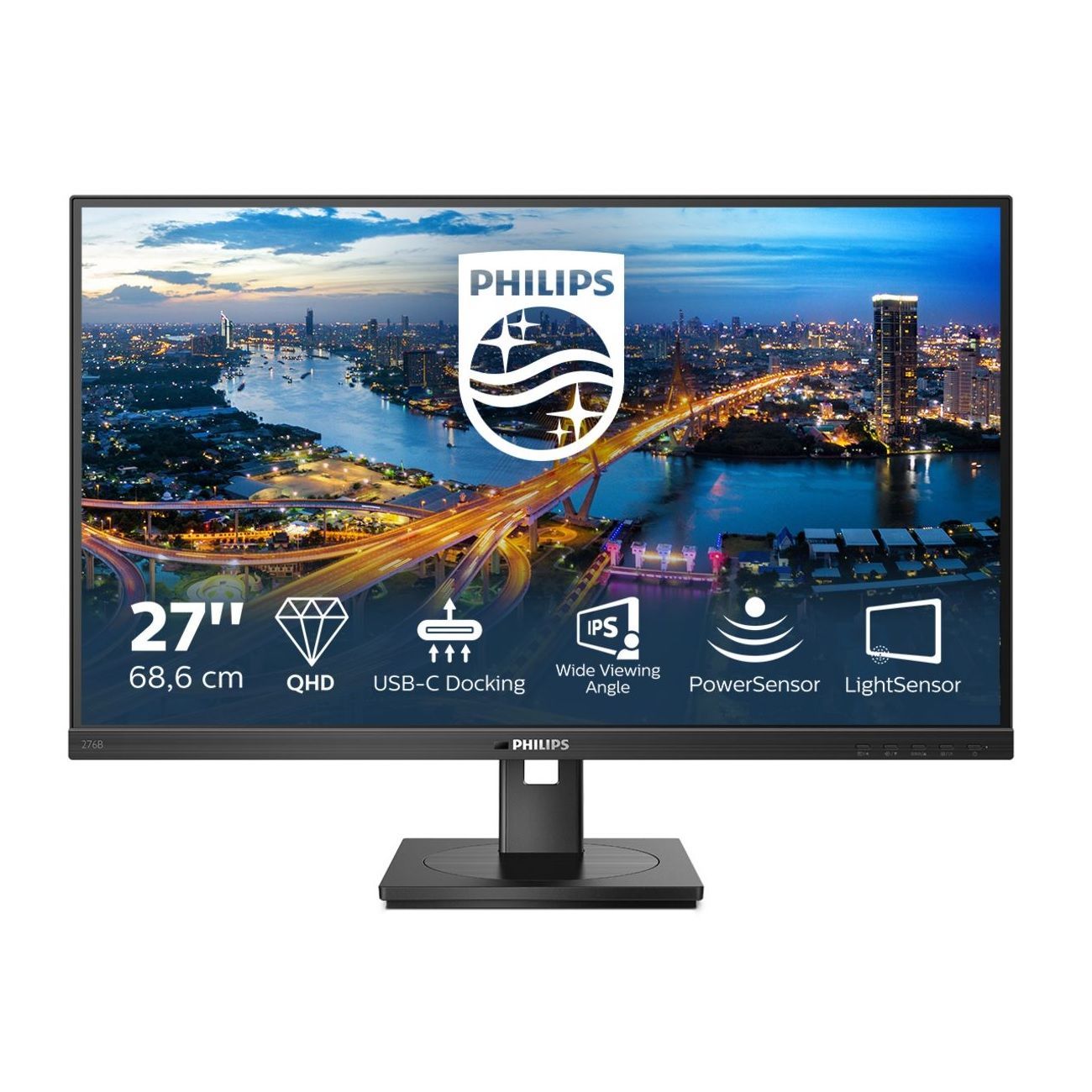 Монитор Philips 275B1 27", черный [275B1/01]