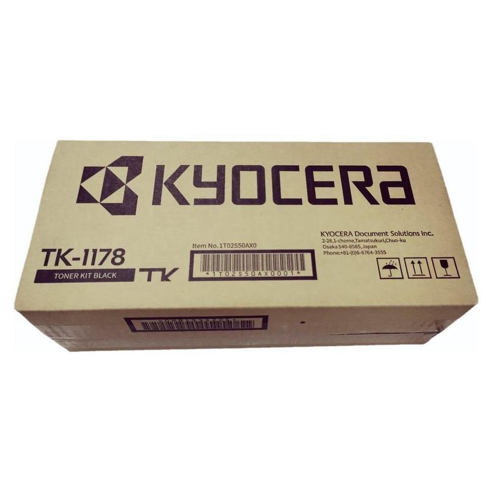 Тонер-картридж Kyocera TK-1178, черный, 7200 стр., для M2040dn Азия