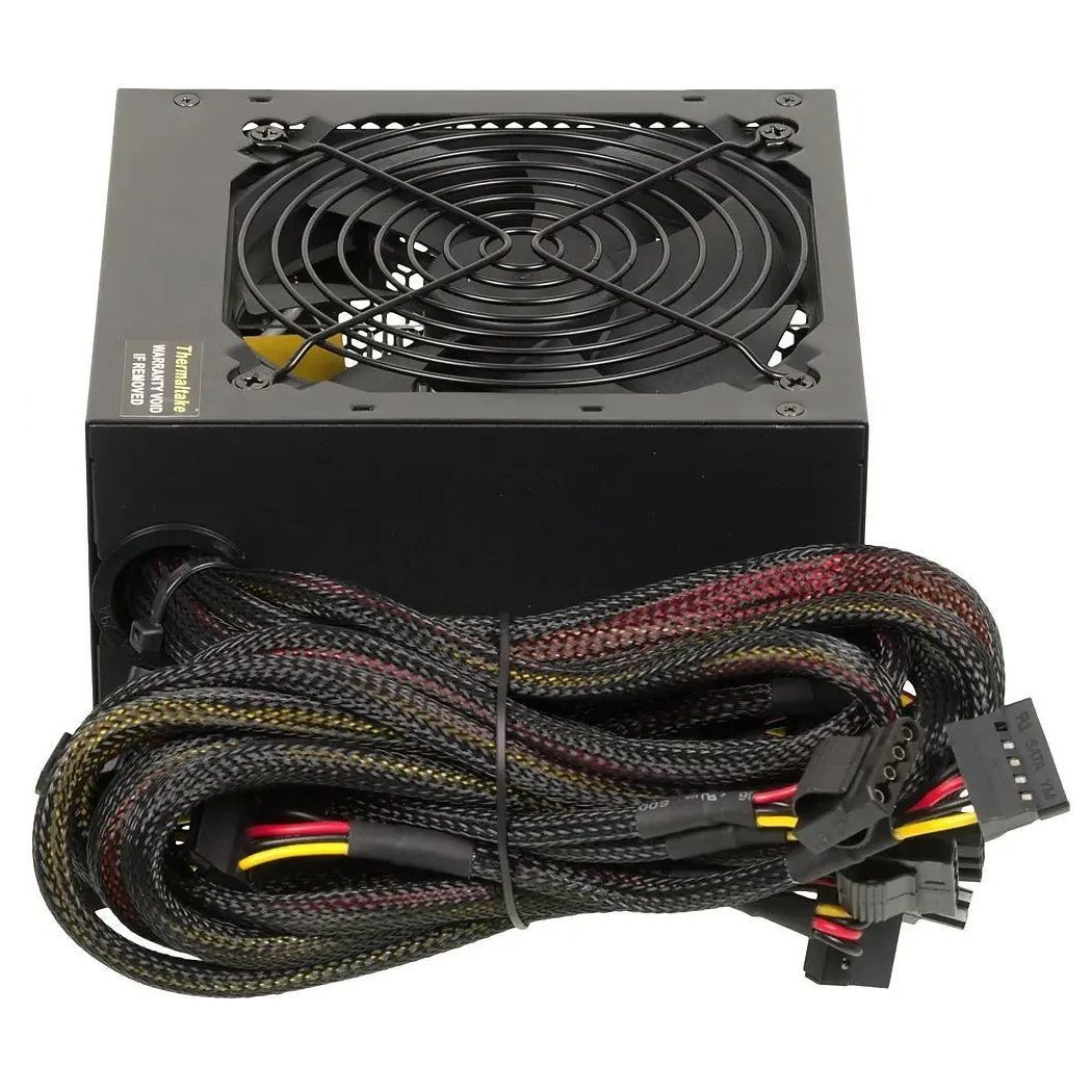 Блок питания THERMALTAKE TR2 S, 650Вт, 120мм, черный, retail [ps-trs-0650npcweu-2]