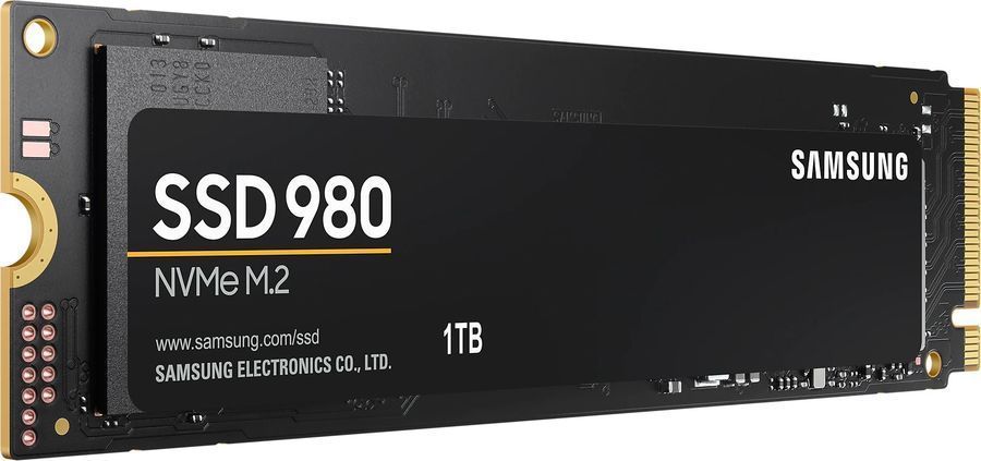 SSD накопитель 1Tb Samsung MZ-V8V1T0BW 980, PCI-E x4, M.2 2280 