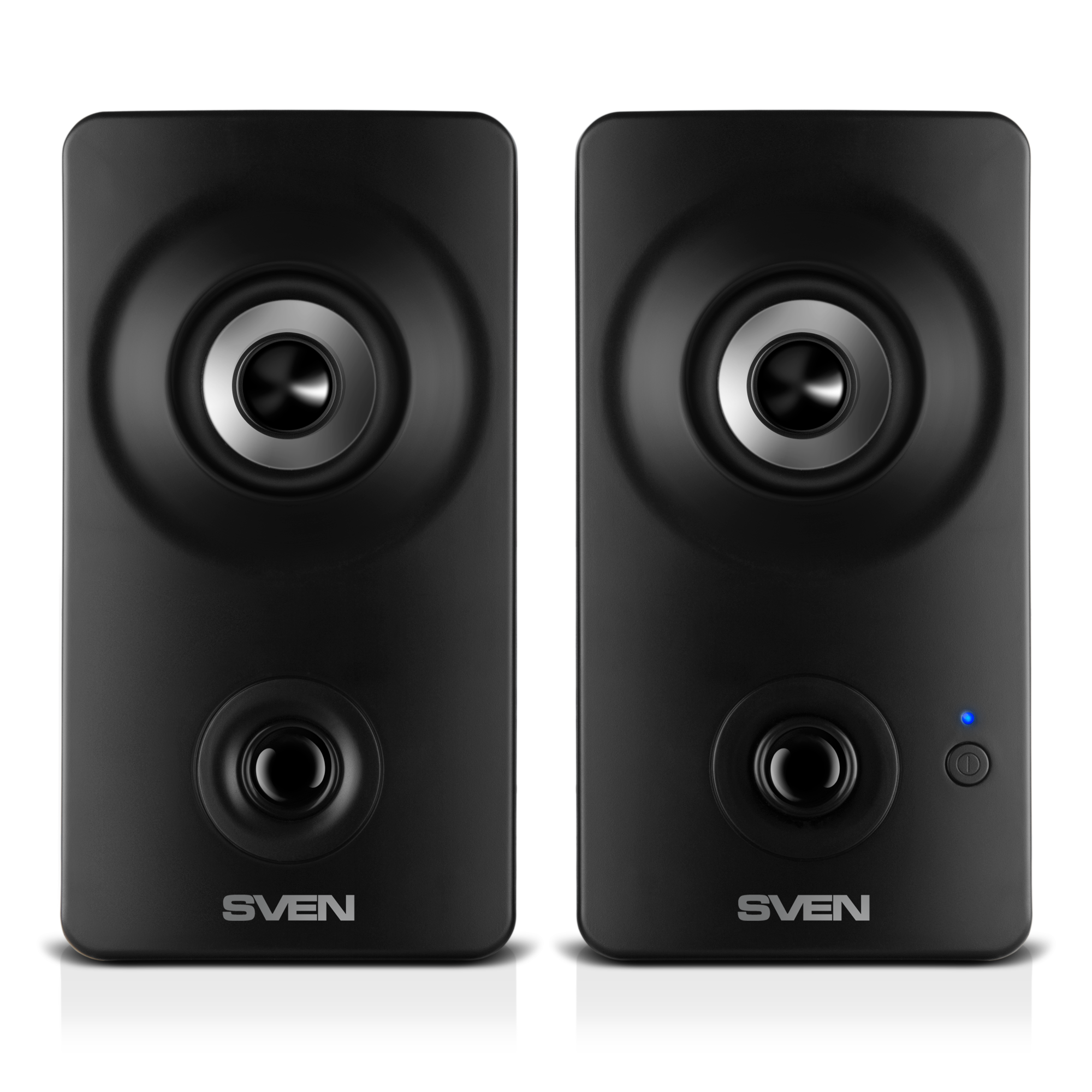 Колонки SVEN 405, черные, 8 Вт, USB, Bluetooth [SV-021122]