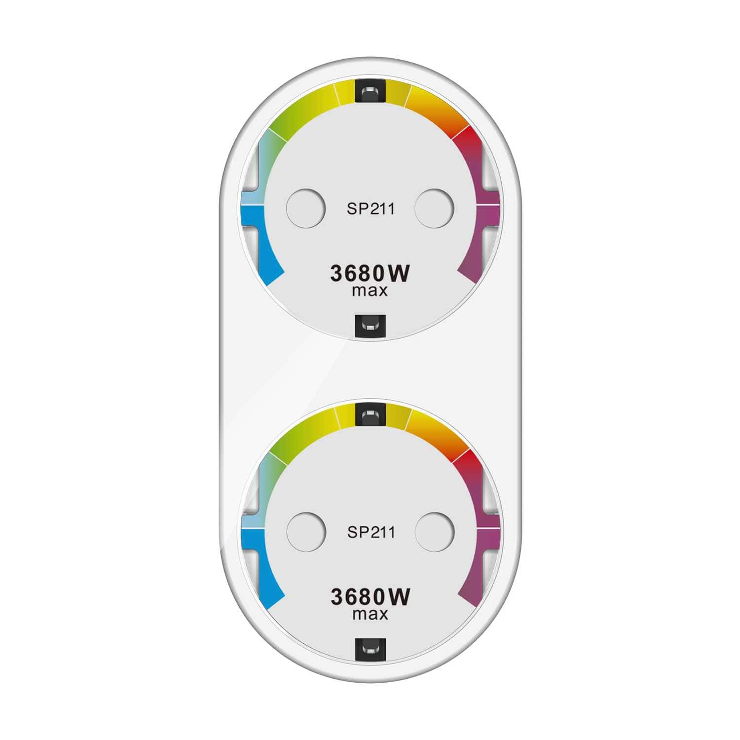 Умная двойная Wi-Fi розетка Gosund SP211