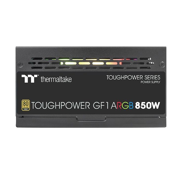 Блок питания Thermaltake Toughpower GF1 ARGB, 850Вт, 140мм, черный [PS-TPD-0850F3FAGE-1]