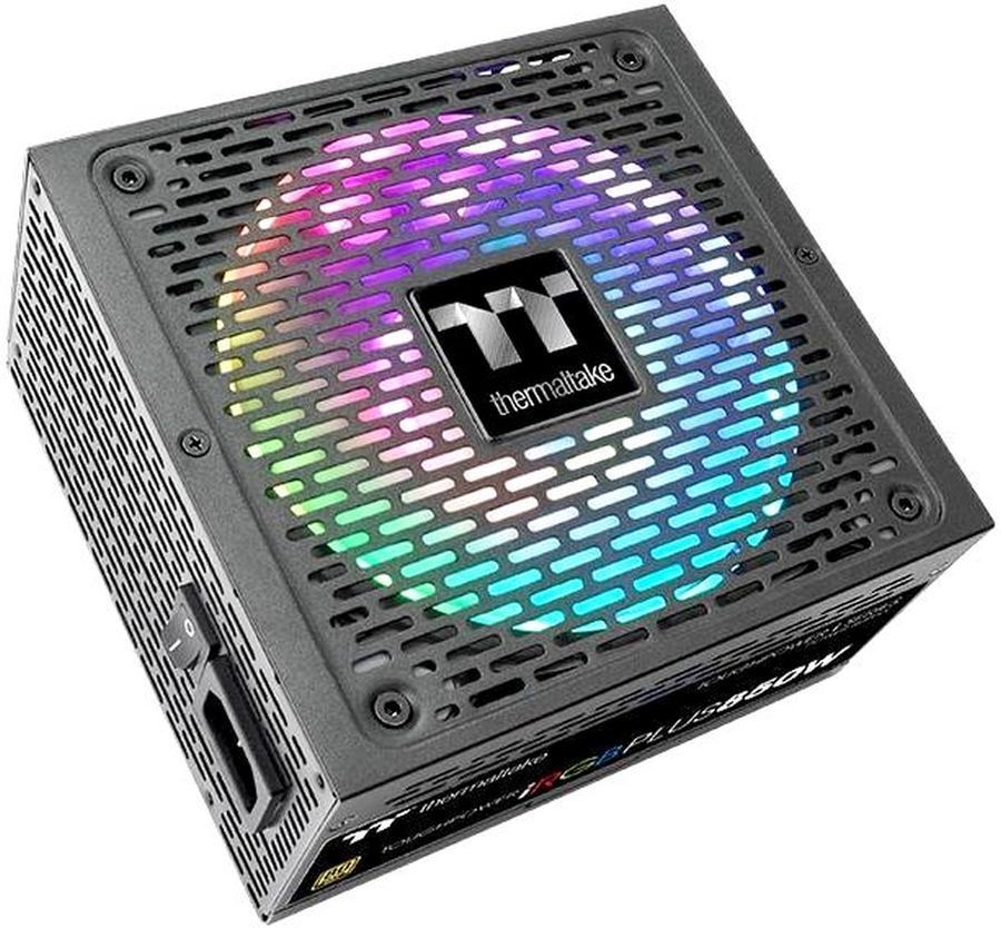 Блок питания Thermaltake Toughpower iRGB Plus, 850Вт, 140мм, черный, retail [PS-TPI-0850F3FDGE-1]